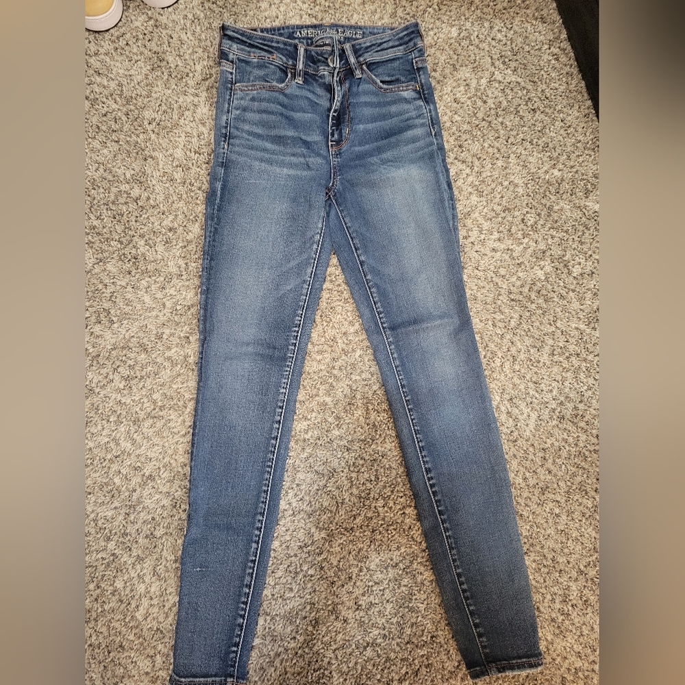 American Eagle Outfitters Super Stretch Jeans- Size 4